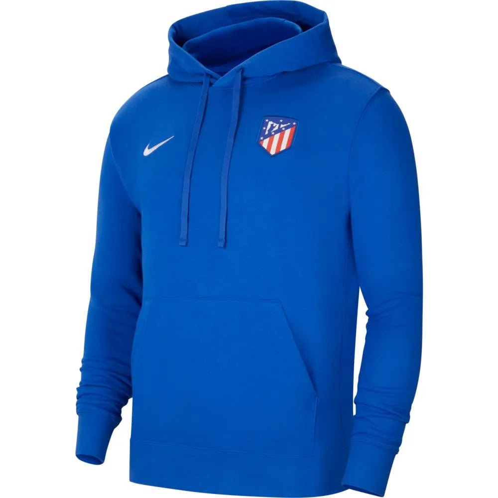 Nike 2021-22 Atletico Madrid GFA Fleece Hoodie - Royal (Front)