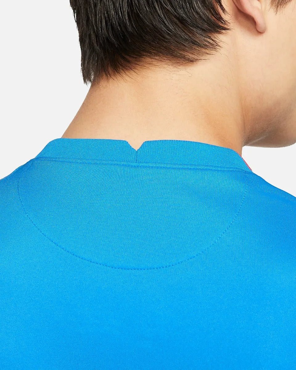 Nike 2021-22 Atletico Madrid Third Jersey - Blue (Detail 2)