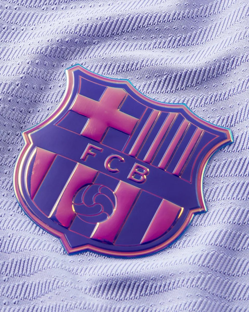 Nike 2021-22 Barcelona Away ADV Match Jersey - Purple Pulse (Detail 1)