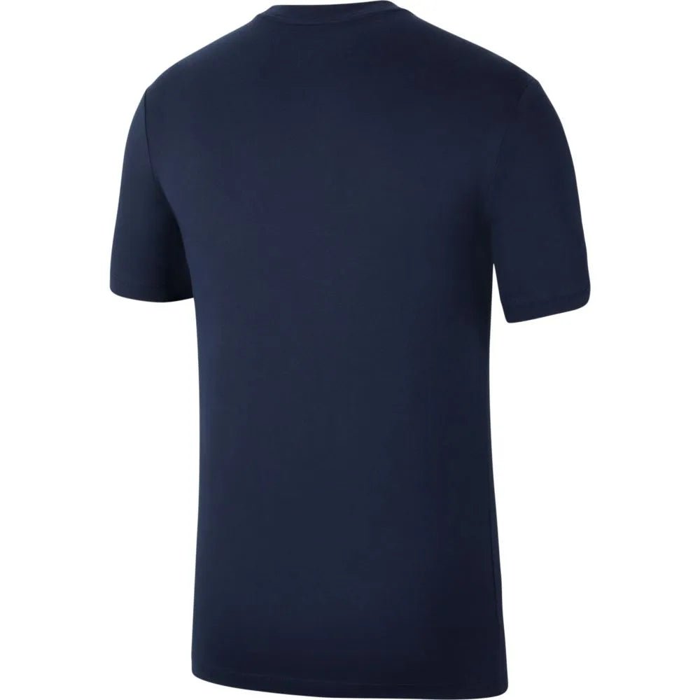 Nike 2021-22 Barcelona Evergreen Crest Tee - Navy (Back)