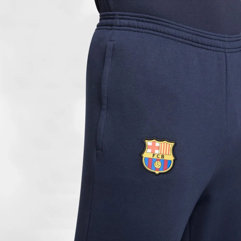 Nike 2021-22 Barcelona GFA Fleece Pants - Obsidian (Detail 2)
