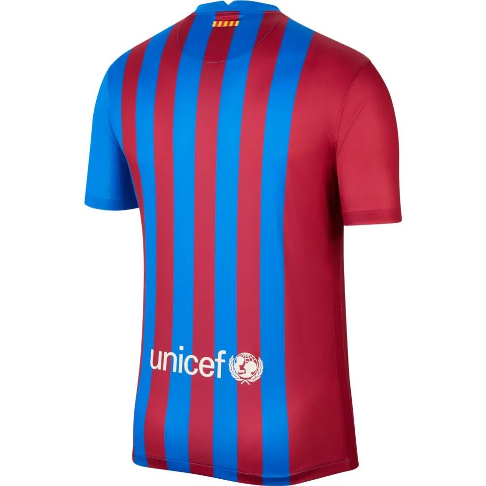Nike 2021-22 Barcelona Home Jersey - Soar-Pale Ivory (Back)