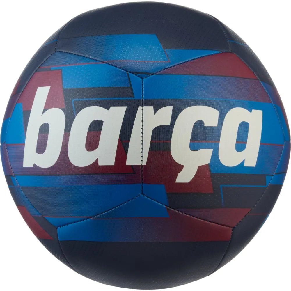 Nike 2021-22 Barcelona Pitch Training Soccer Ball - Navy-Blue
