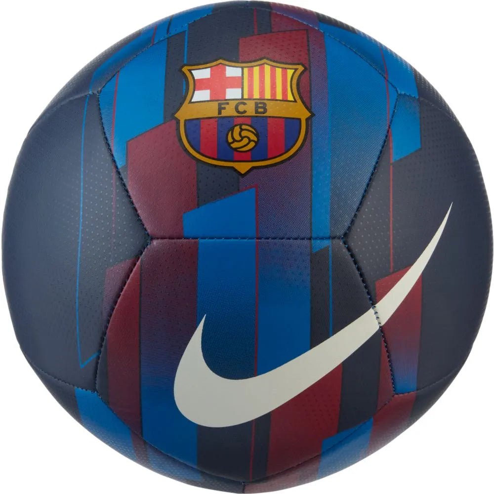 Nike 2021-22 Barcelona Pitch Training Soccer Ball - Navy-Blue