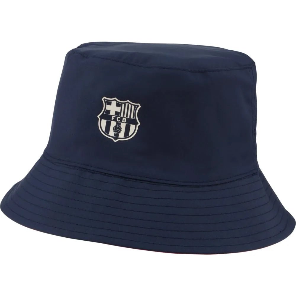 Nike 2021-22 Barcelona Reversible Bucket Hat - Blue-Noble Red