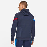 Nike 2021-22 Barcelona Travel Fleece Hoodie - Navy