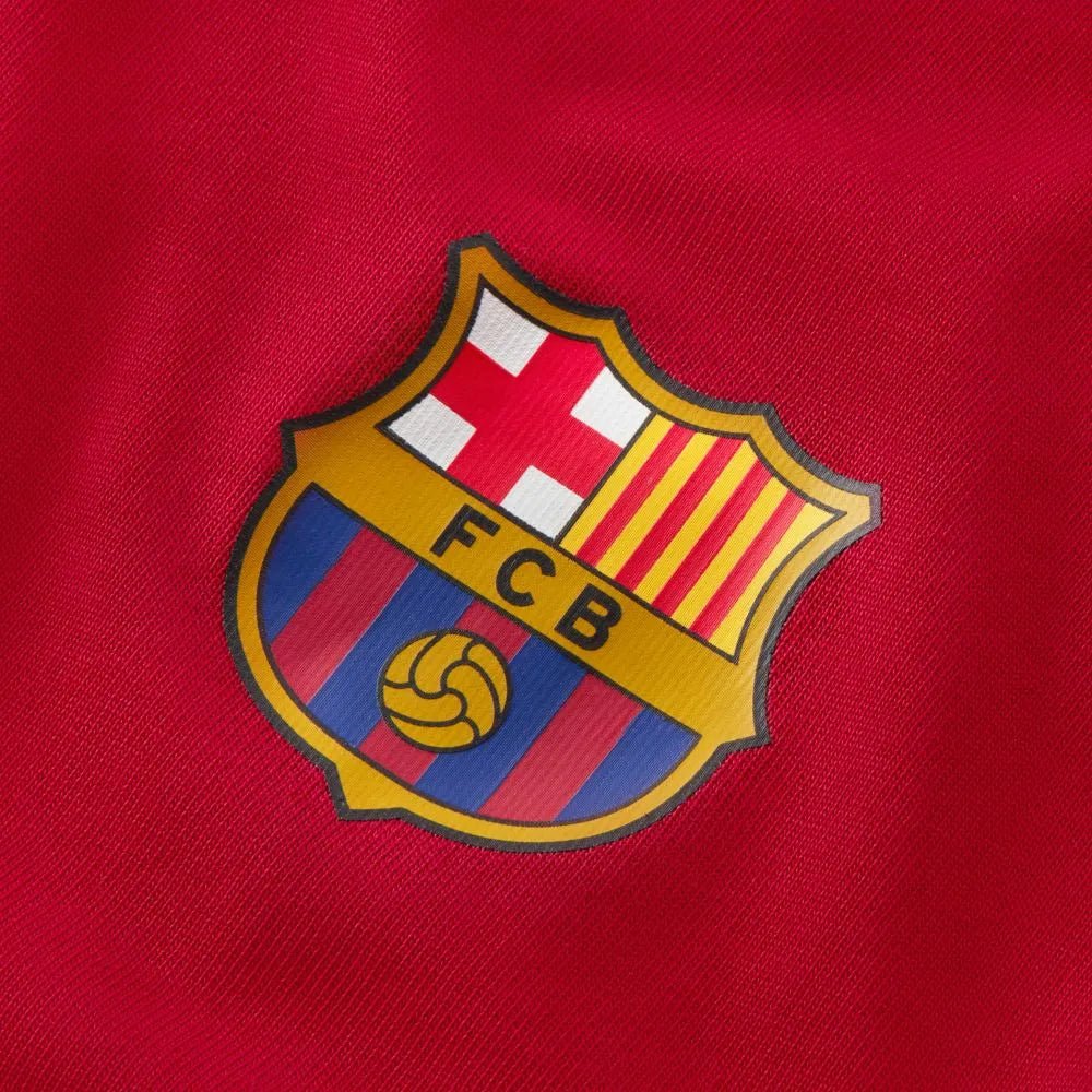 Nike 2021-22 Barcelona Travel Tee - Noble Red