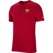 Nike 2021-22 Barcelona Travel Tee - Noble Red