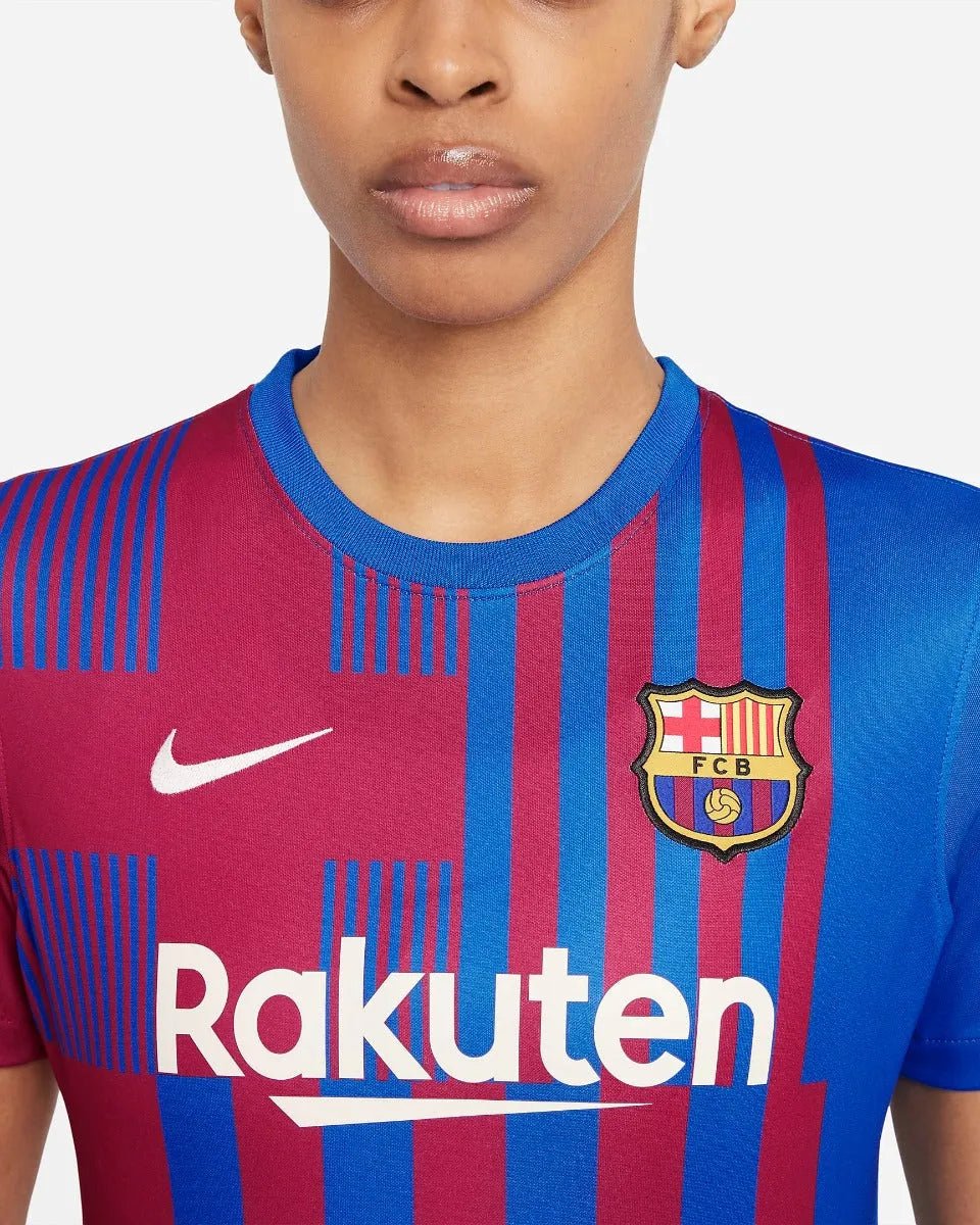 Nike 2021-22 Barcelona Women Home Jersey - Soar-Noble Red