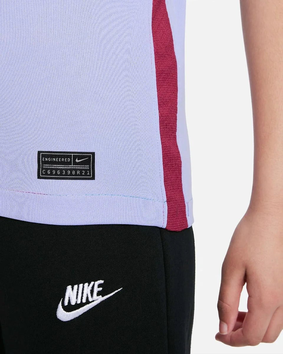 Nike 2021-22 Barcelona Youth Away Jersey - Purple Pulse