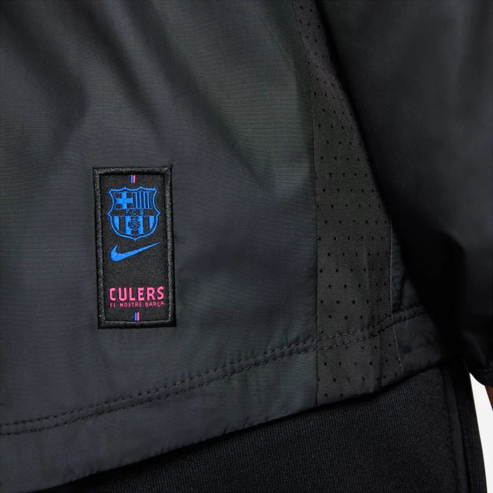 Nike 2021-22 Barcelona Youth Dry-Repel Academy AWF Jacket - Black