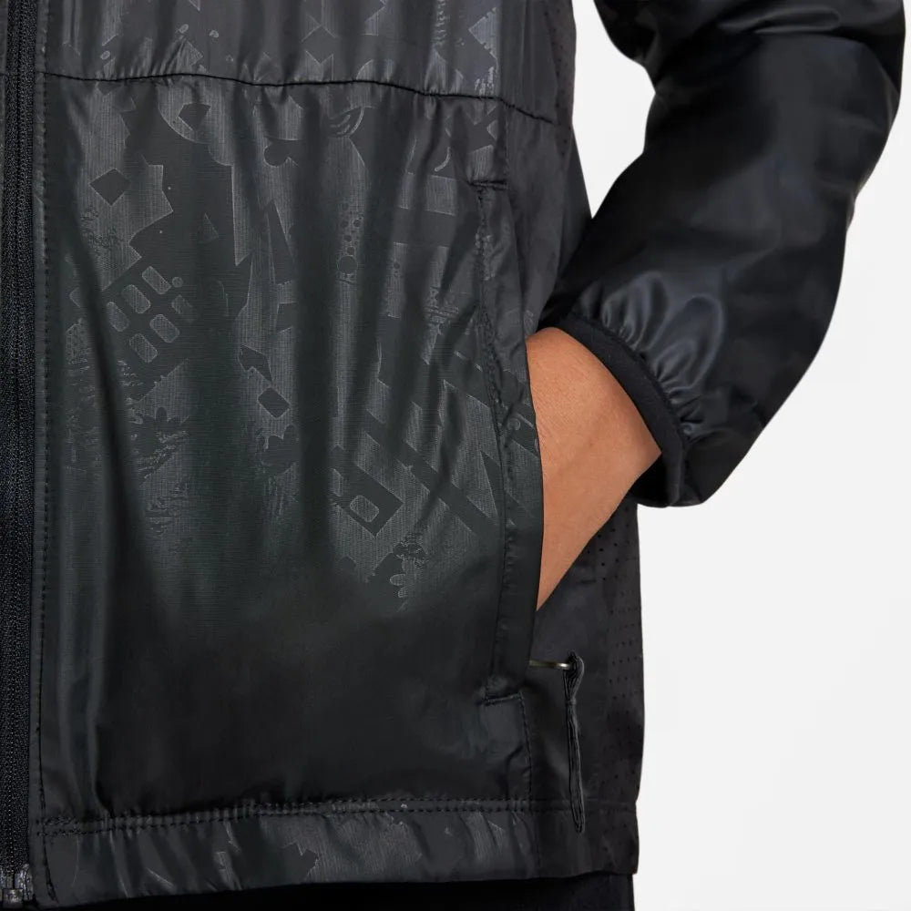 Nike 2021-22 Barcelona Youth Dry-Repel Academy AWF Jacket - Black