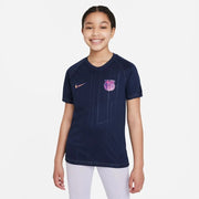 Nike 2021-22 Barcelona Youth Pre-Match Jersey - Obsidian