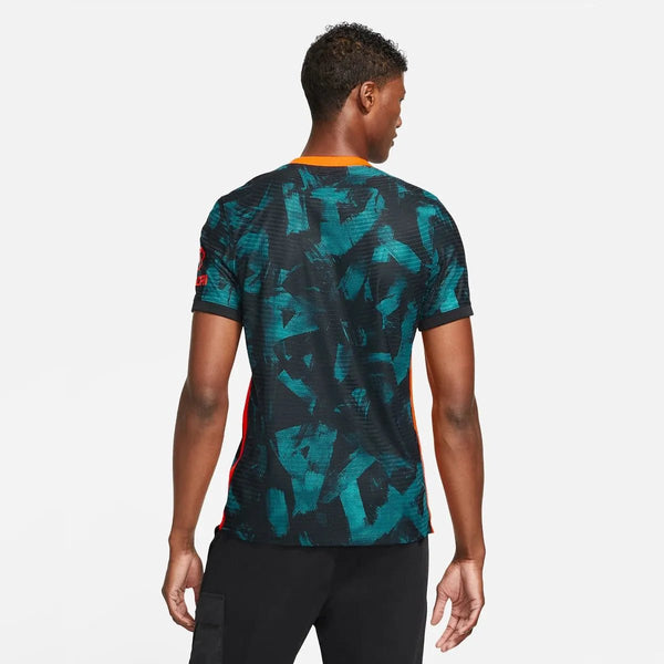 Nike 2021-22 Chelsea Third ADV Match Soccer Jersey - Black-Teal