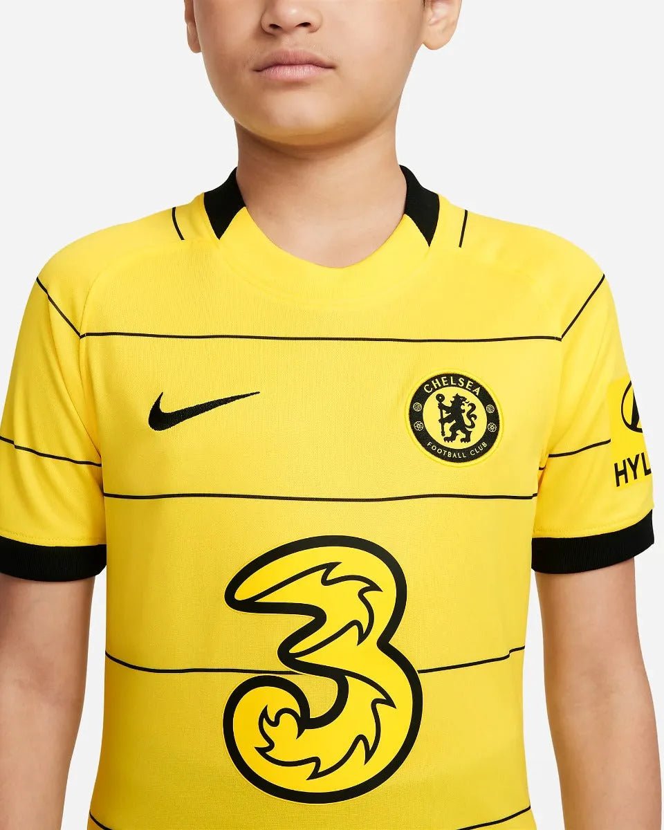 Nike 2021-22 Chelsea Youth Away Jersey - Yellow