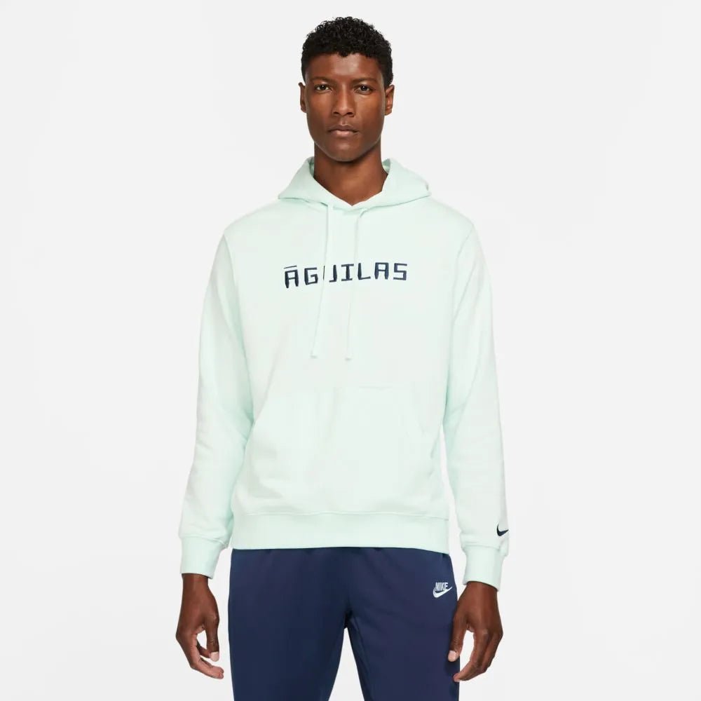 Nike 2021-22 Club America GFA Fleece Hoodie - Ghost Aqua