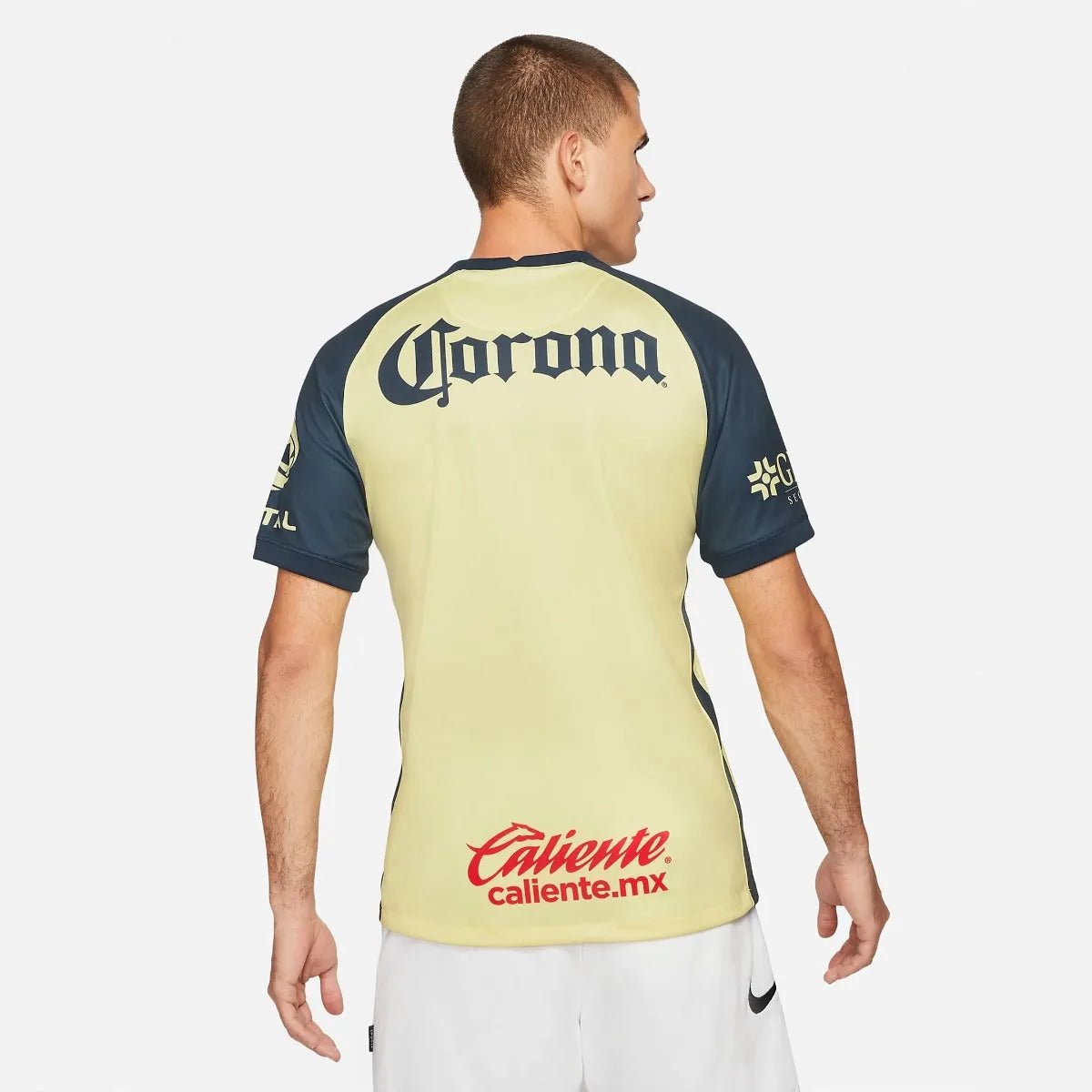 Nike 2021-22 Club America Home Jersey - Yellow-Navy