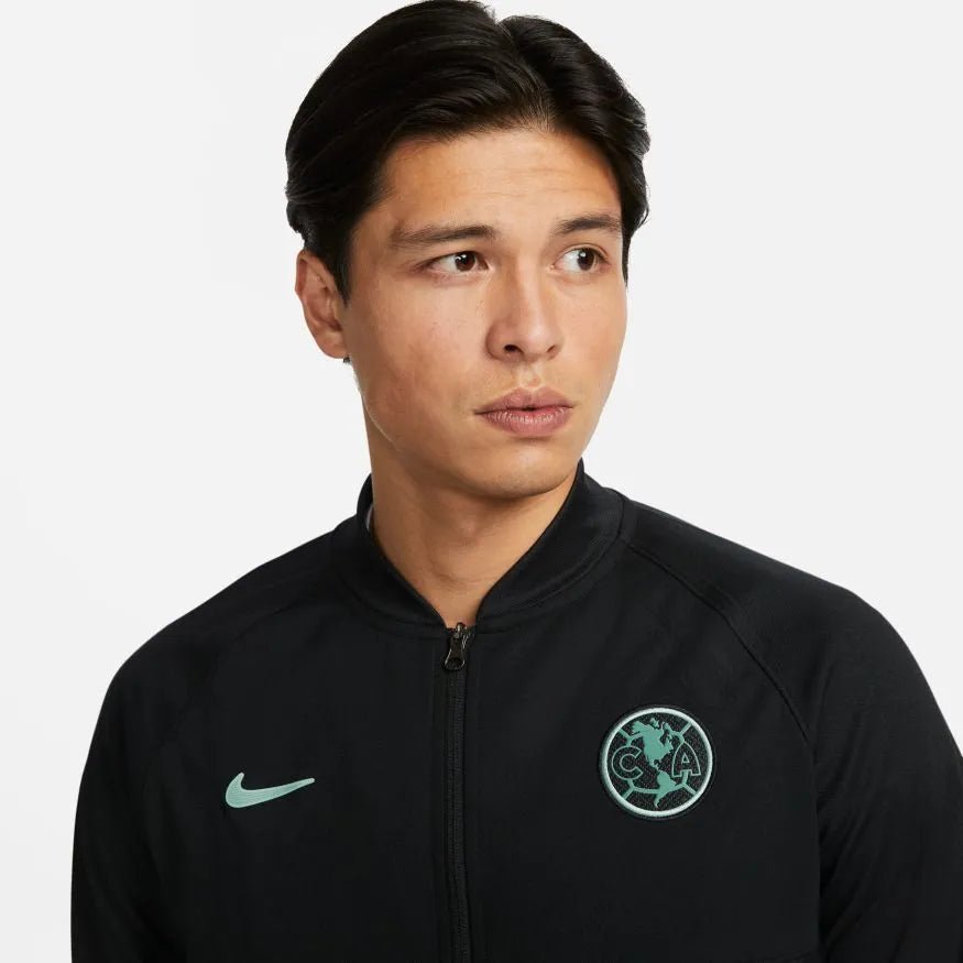 Nike 2021-22 Club America I96 Anthem Full-Zip Jacket - Black