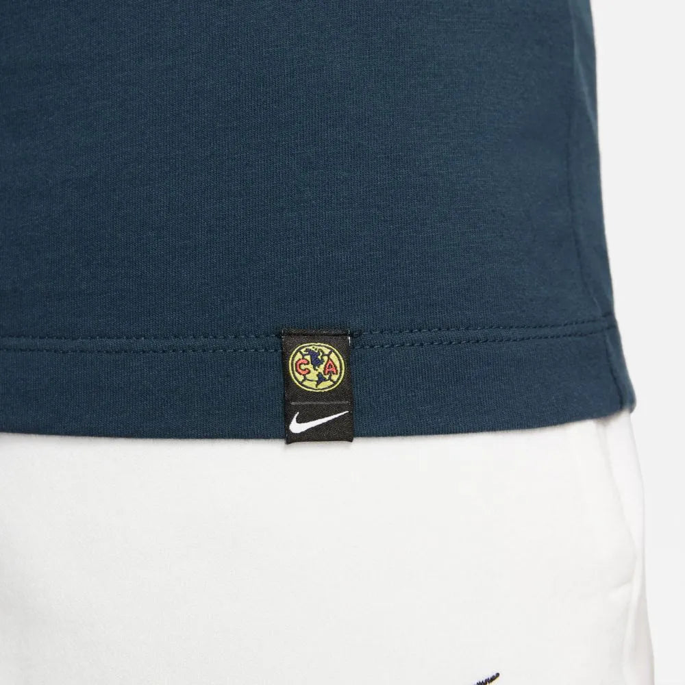 Nike 2021-22 Club America Voice Tee - Navy