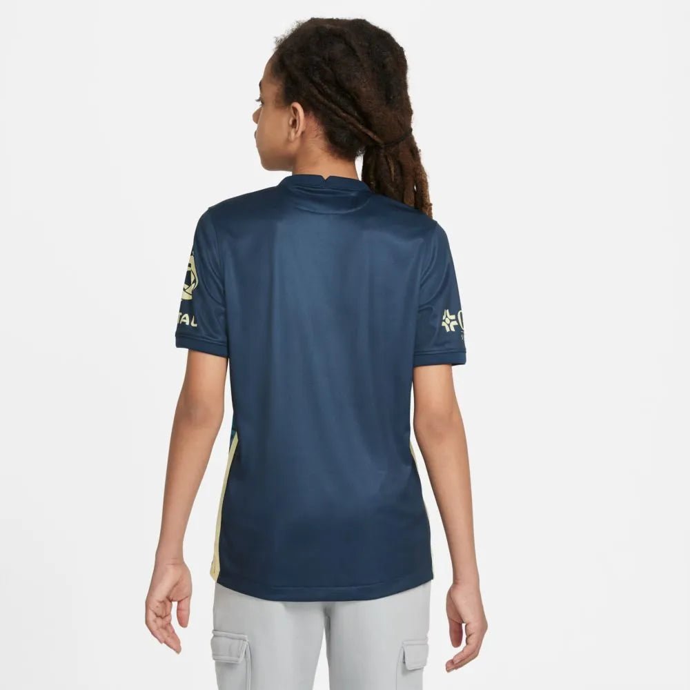 Nike 2021-22 Club America Youth Away Jersey - Navy