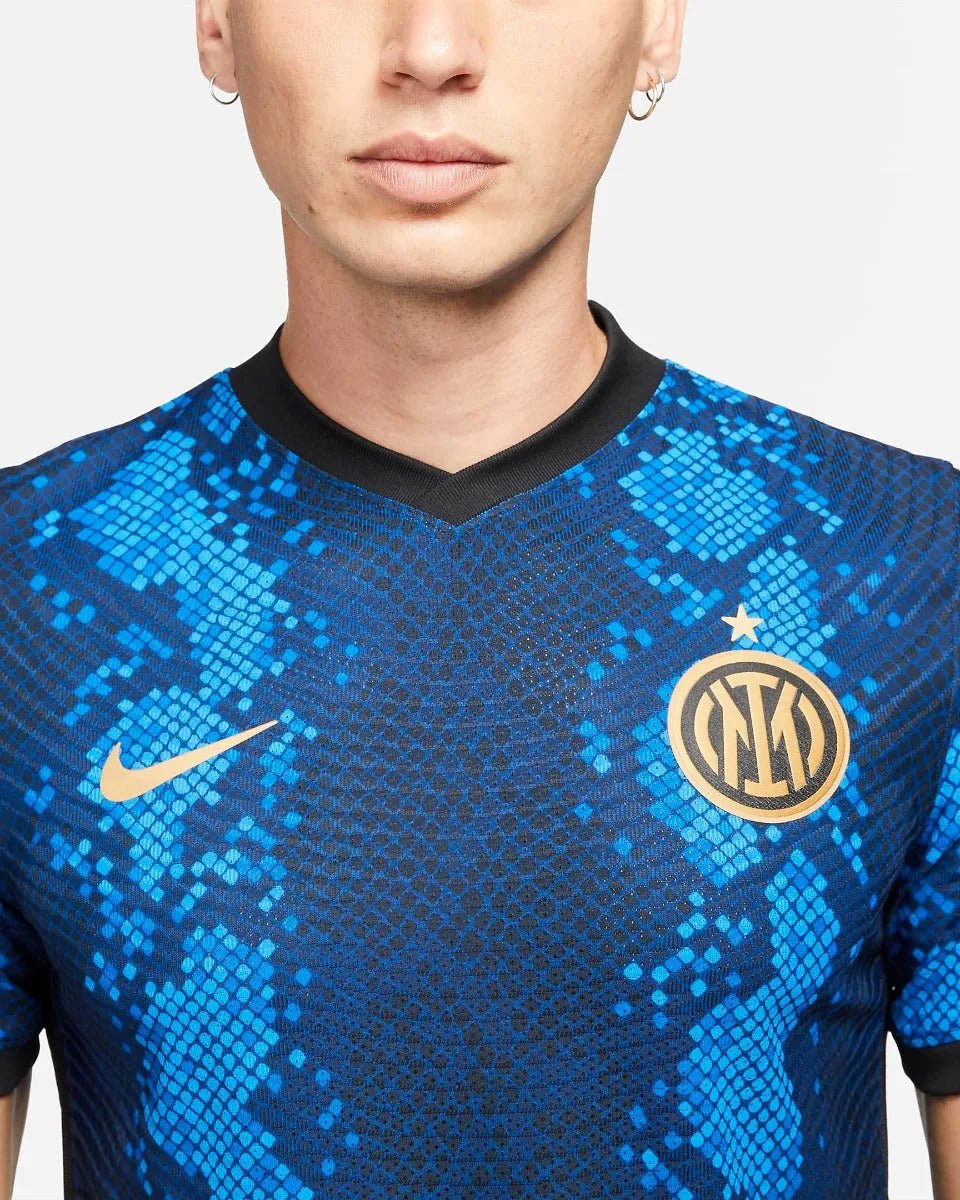 Nike 2021-22 Inter Milan ADV Match Home Jersey - Blue Spark (Detail 1)