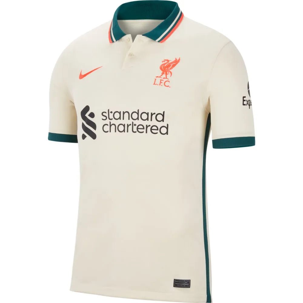 Nike 2021-22 Liverpool Away Jersey - Fossil