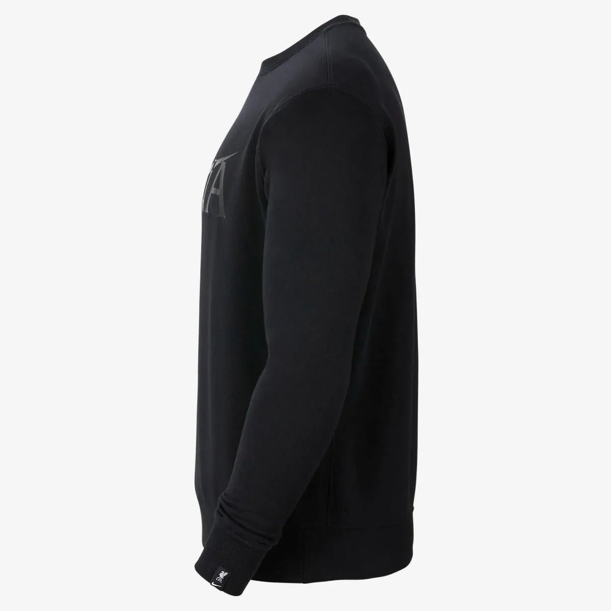 Nike 2021-22 Liverpool Fleece Crew Sweatshirt - Black
