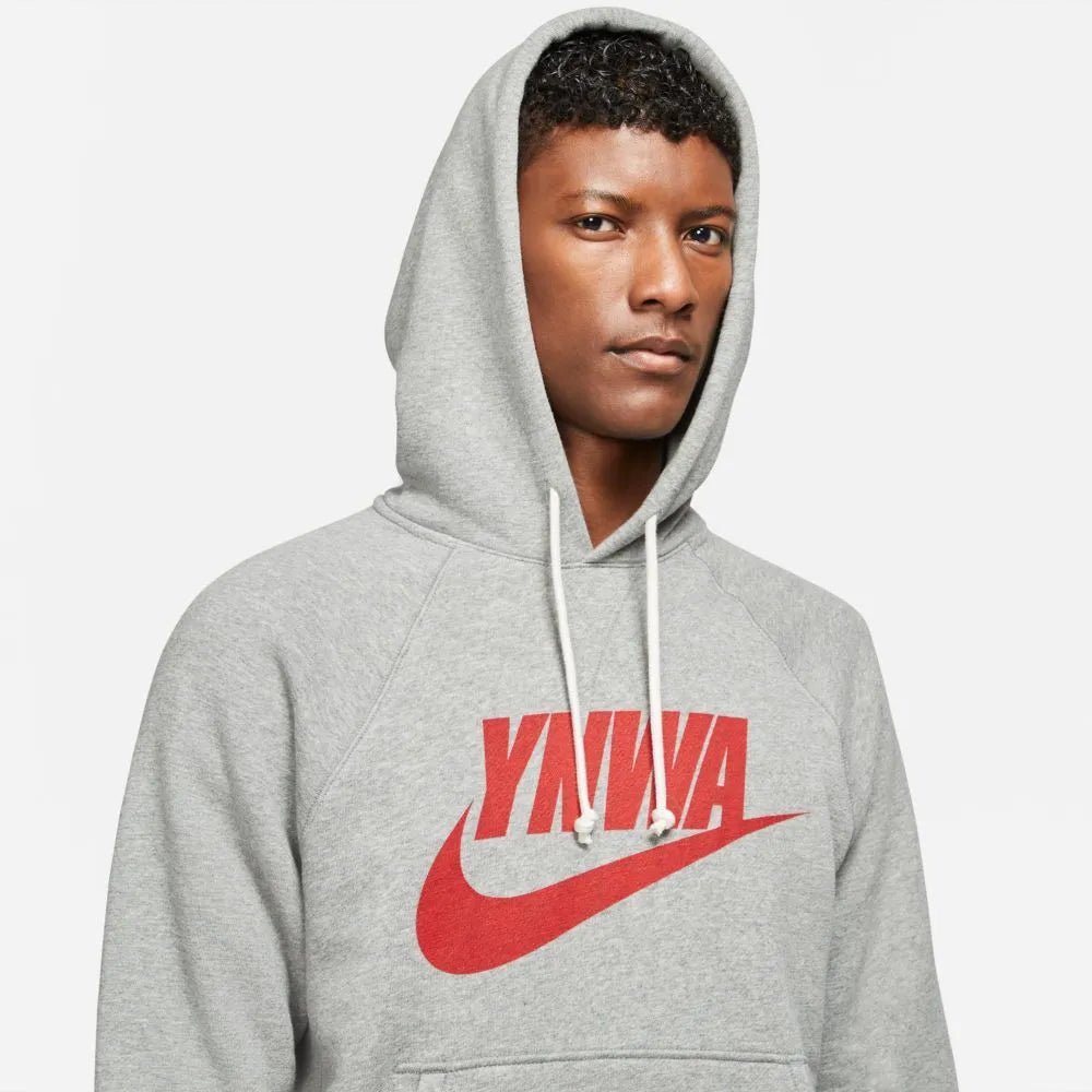 Nike 2021-22 Liverpool MNSW Heritage Hoodie - Grey-Red