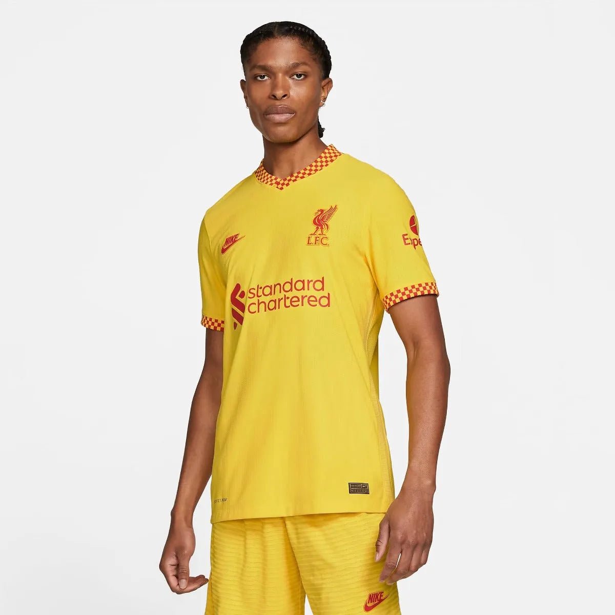 Nike 2021-22 Liverpool Third ADV Match Jersey - Yellow