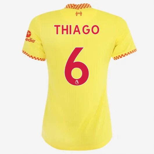Nike 2021-22 Liverpool Third ADV Match Jersey - Yellow