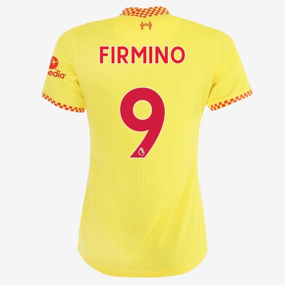 Nike 2021-22 Liverpool Third Jersey - Yellow