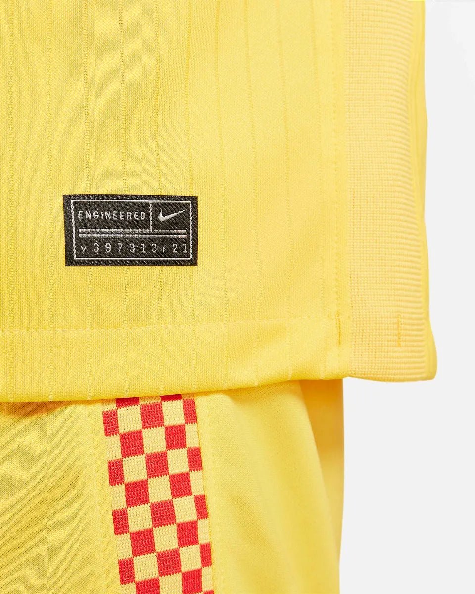Nike 2021-22 Liverpool Third Jersey - Yellow