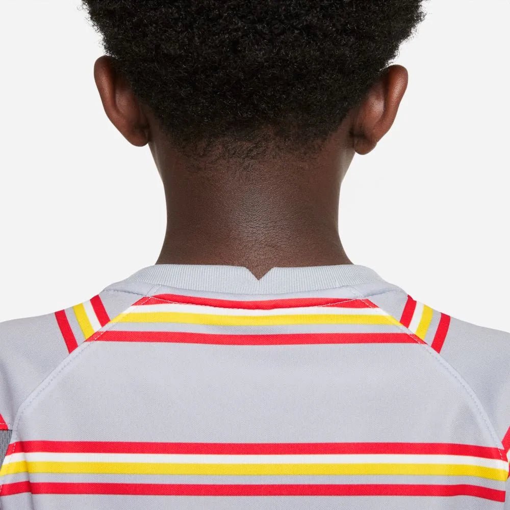 Nike 2021-22 Liverpool Youth DF Pre-Match Jersey - Wolf Grey