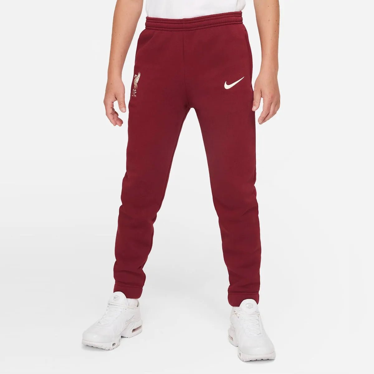 Nike 2021-22 Liverpool Youth Fleece Pants - Team Red