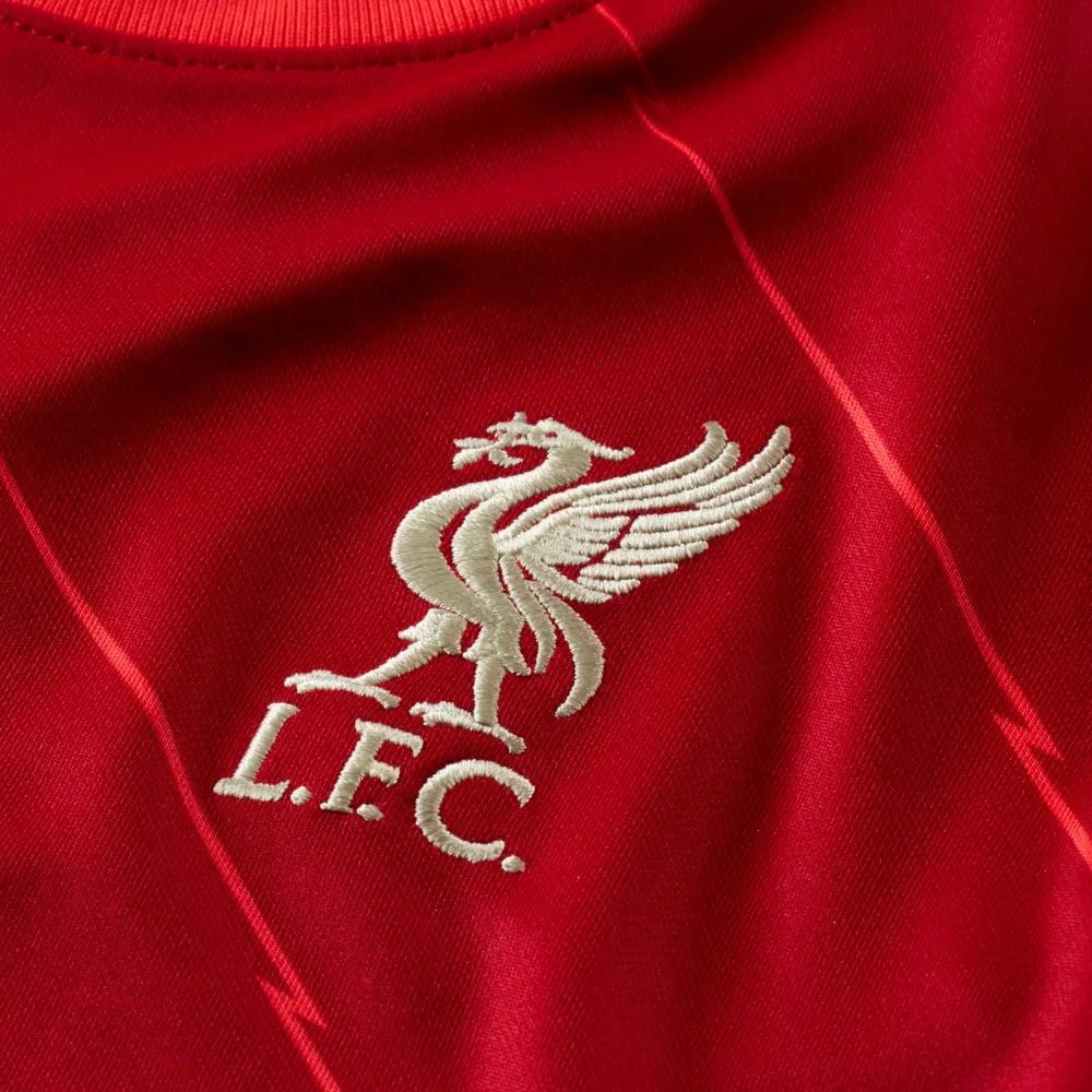 Nike 2021-22 Liverpool Youth Home Jersey - Gym Red-Crimson