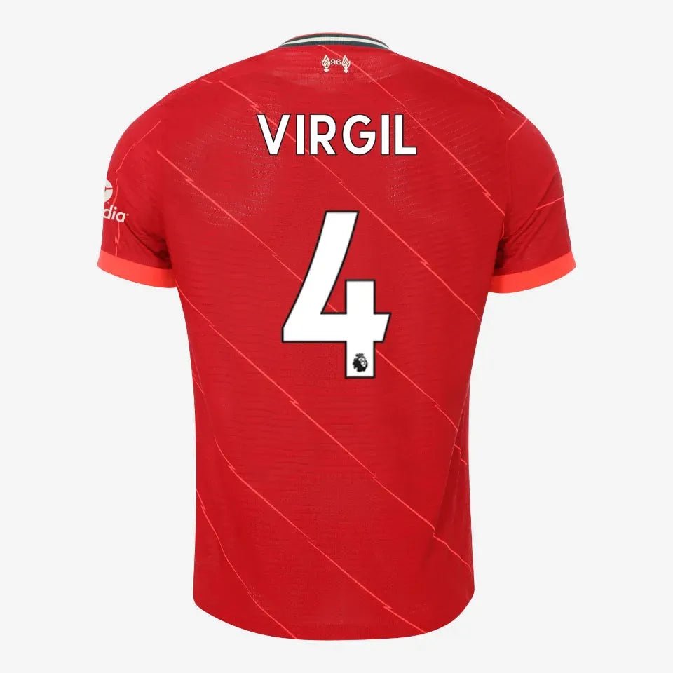 Nike 2021-22 Liverpool Youth Home Jersey - Gym Red-Crimson