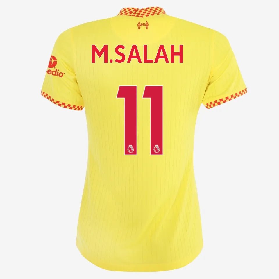 Nike 2021-22 Liverpool Youth Third Jersey - Yellow