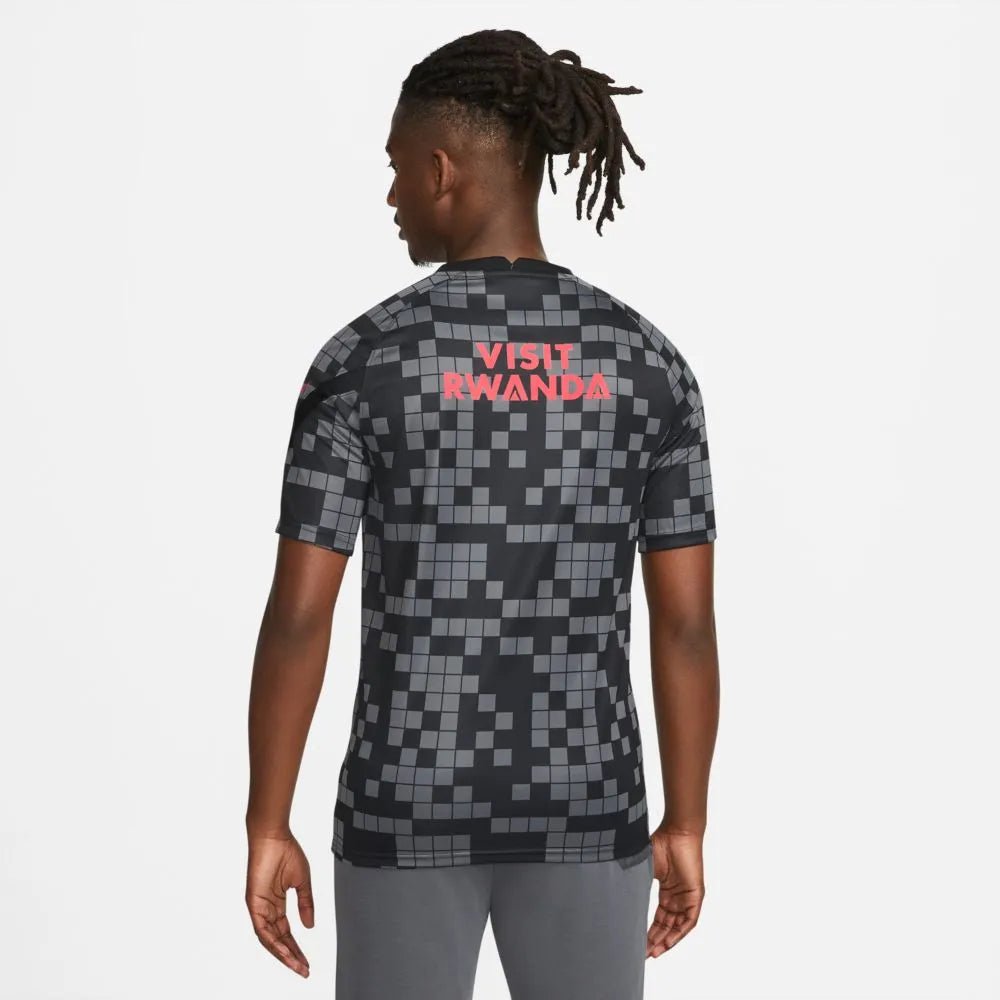 Nike 2021-22 PSG Pre-Match Jersey - Black-Grey