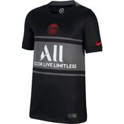 Nike 2021-22 PSG Youth Third jersey - Black-Grey