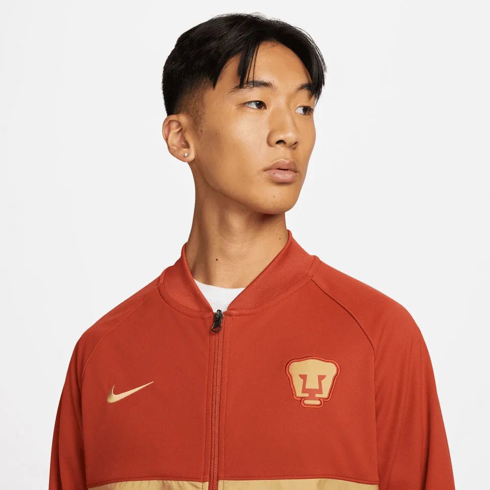 Nike 2021-22 Pumas I96 Anthem Jacket - Firewood Orange