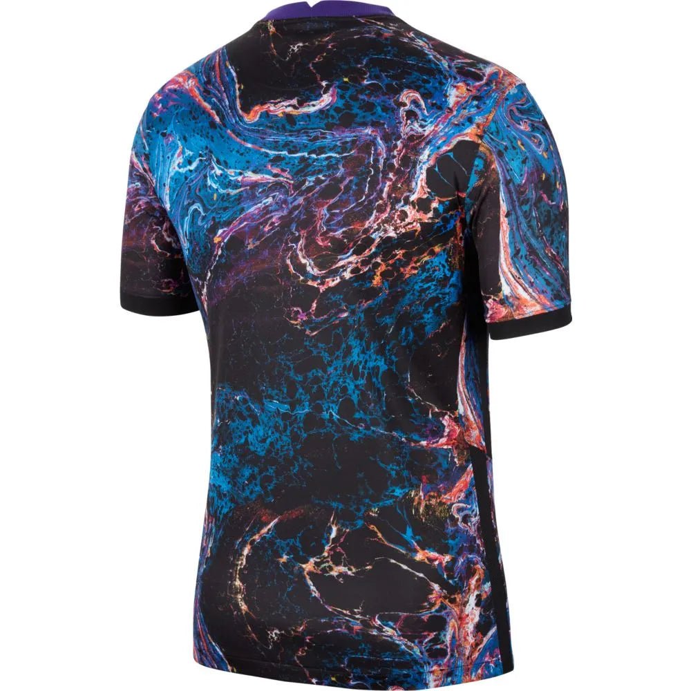 Nike 2021-22 Tottenham Away Jersey - Black-Venom Green