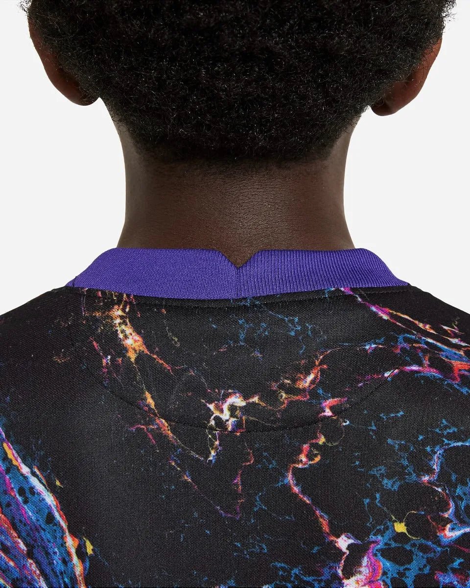 Nike 2021-22 Tottenham Youth Away Jersey - Black-Venom Green
