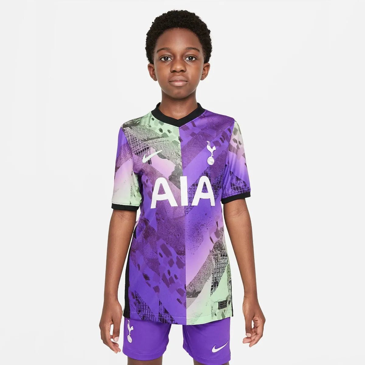 Nike 2021-22 Tottenham Youth Third Jersey - Wild Berry