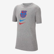 Nike 2022-23 Barcelona Youth Crest Tee