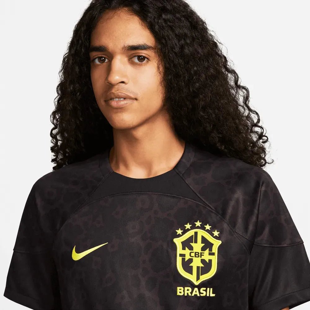Nike 2022-23 Brazil Goalkeeper Jersey - Black – ProSoccer Nike 2022-23 Brazil Goalkeeper Jersey - Black – ProSoccer
