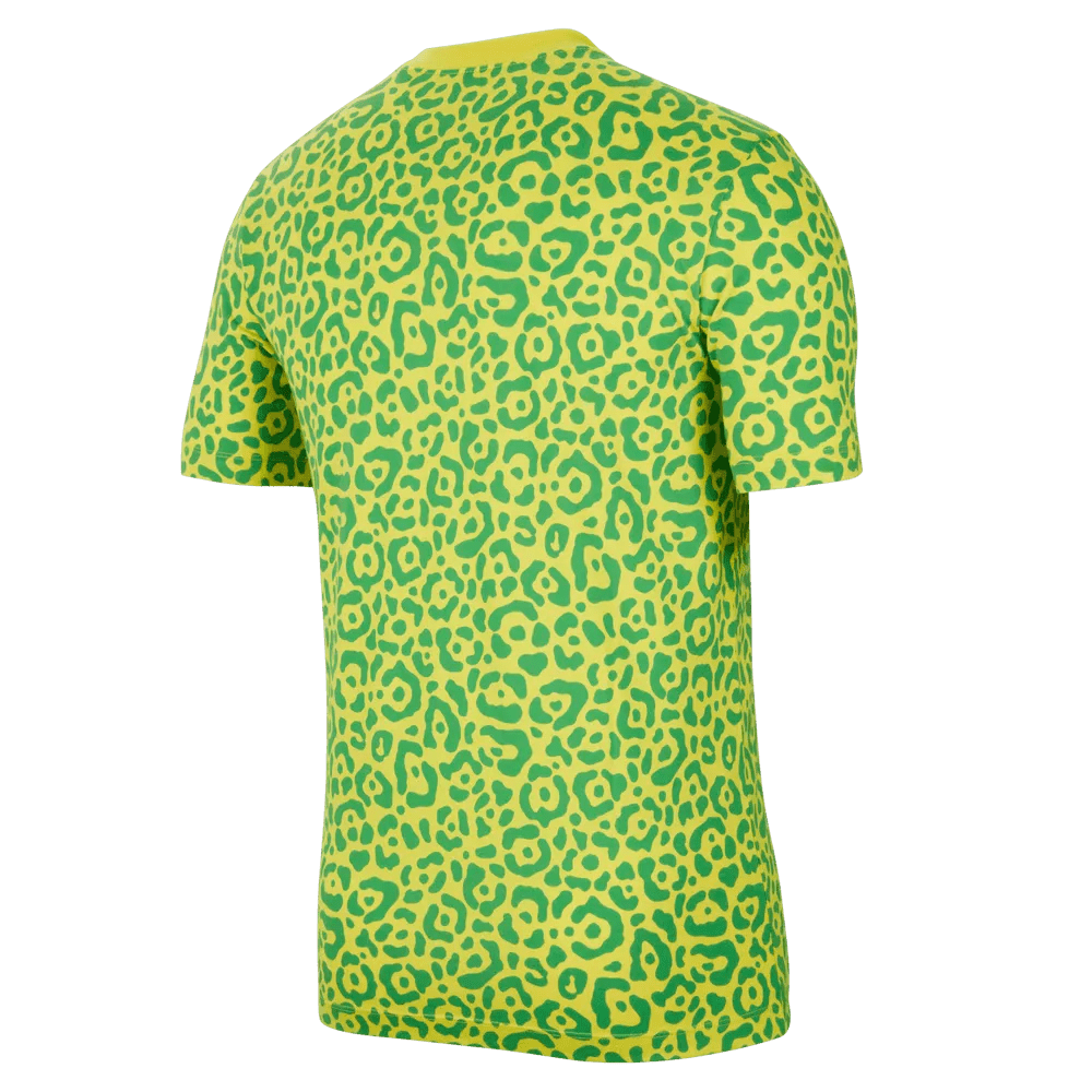 Nike 2022-23 Brazil Ignite WC22 Tee - Yellow-Green