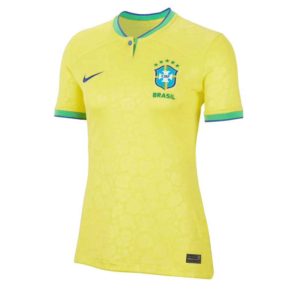 Nike 2022-23 Brazil Women's Home Jersey - Yellow