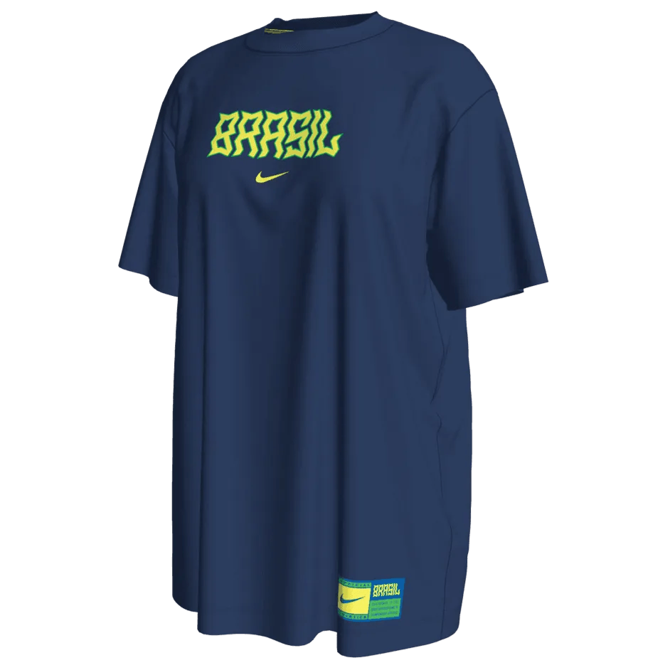 Nike 2022-23 Brazil Women's Swoosh Tee (Front)