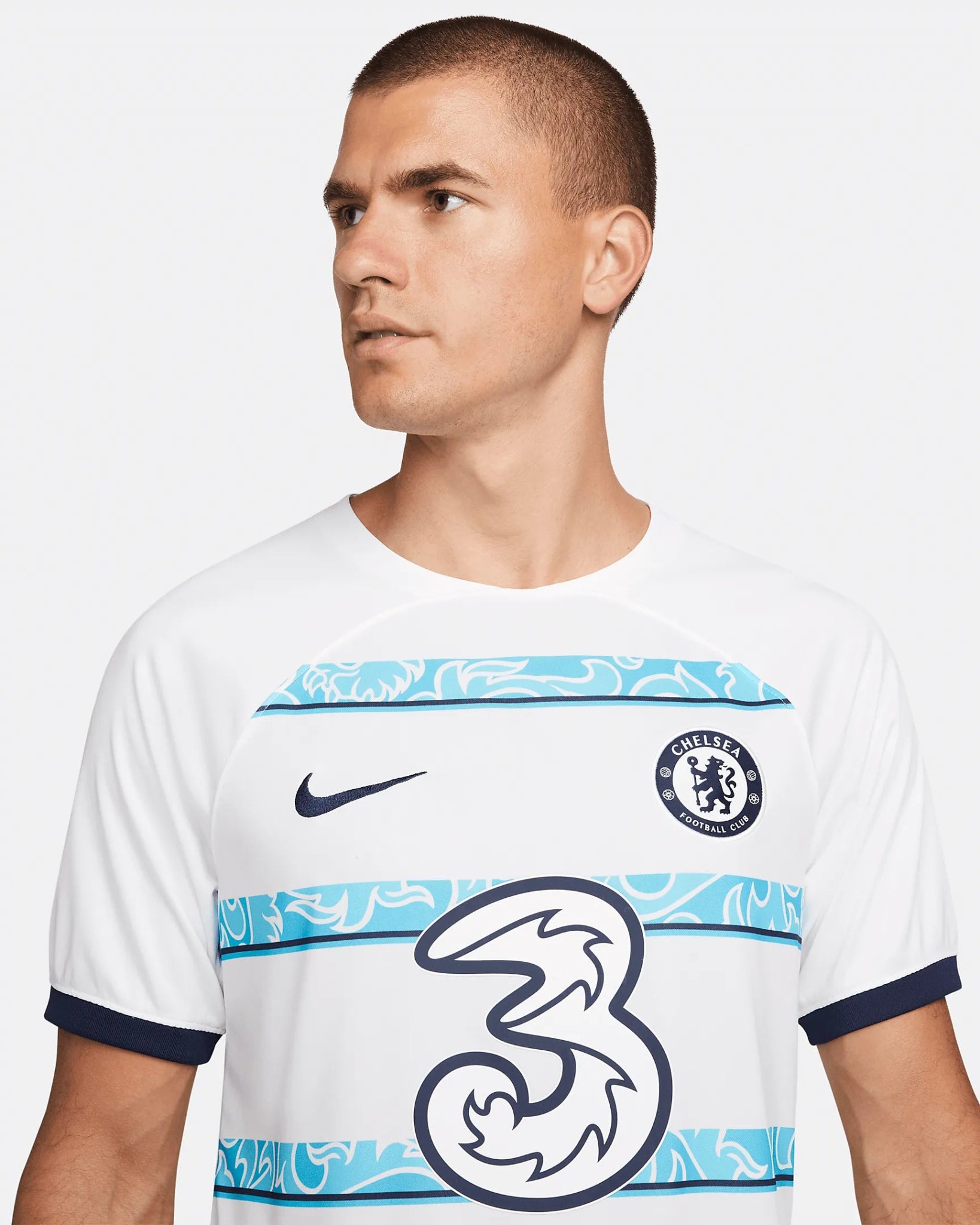 Nike 2022-23 Chelsea Away Jersey - White-Blue