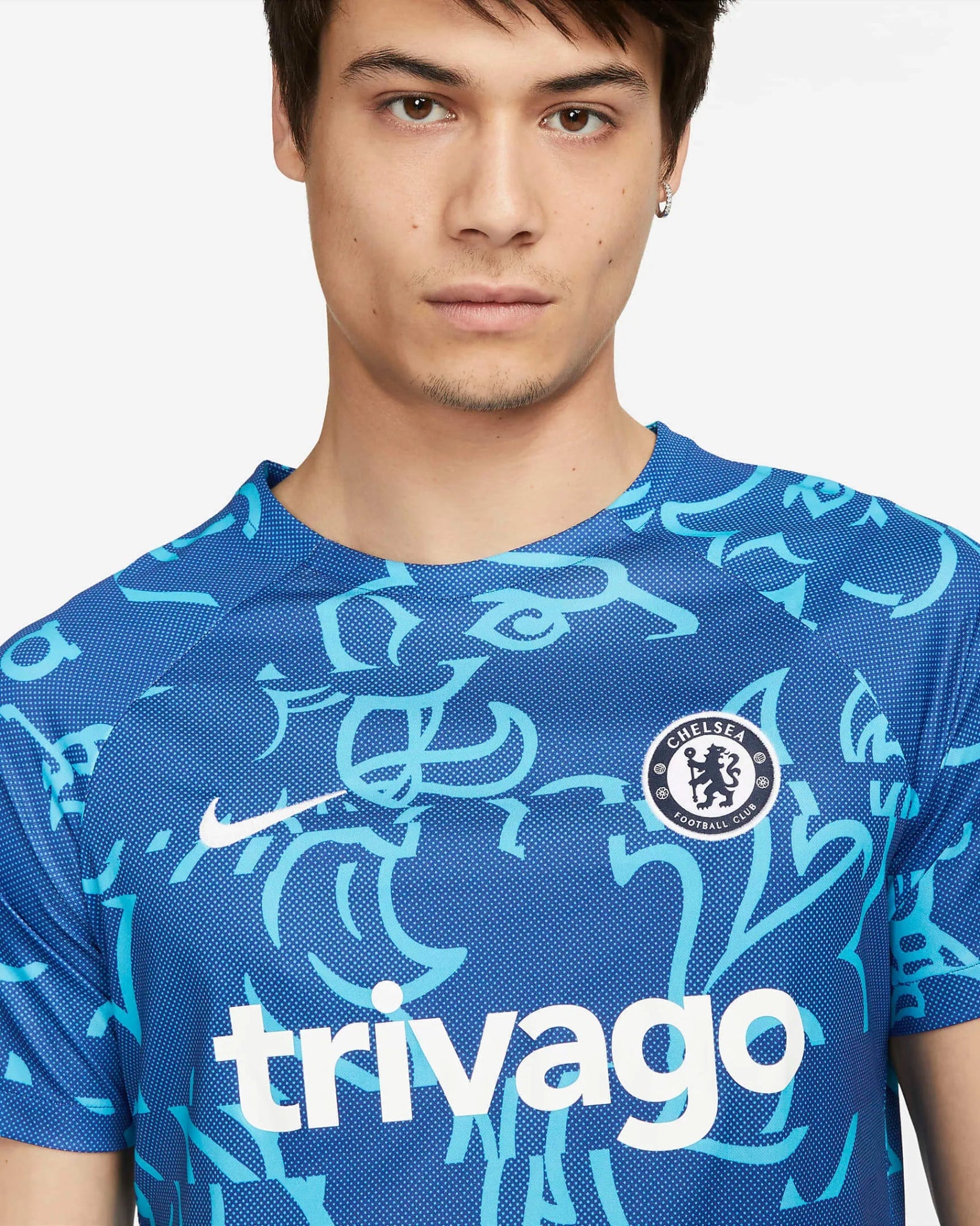 Nike 2022-23 Chelsea Mens Dri-Fit Pre-Match Jersey